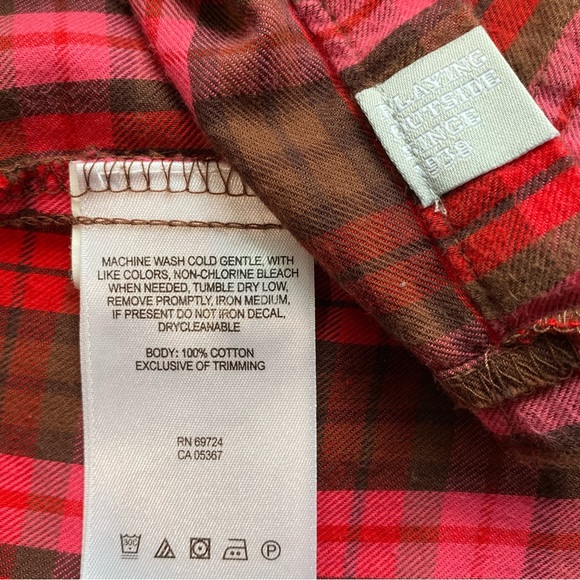 Columbia Semi-Fitted Flannel Shirt Lrg - Picture 7 of 9